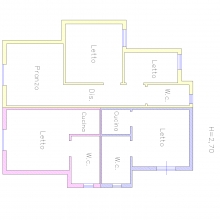 PLANIMETRIA AFRODITE - RESIDENCE RIVAMARE UGENT