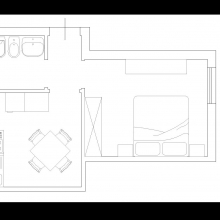 BILOCALE - PLANIMETRIA APOLLO - RESIDENCE RIVAMARE UGENTO